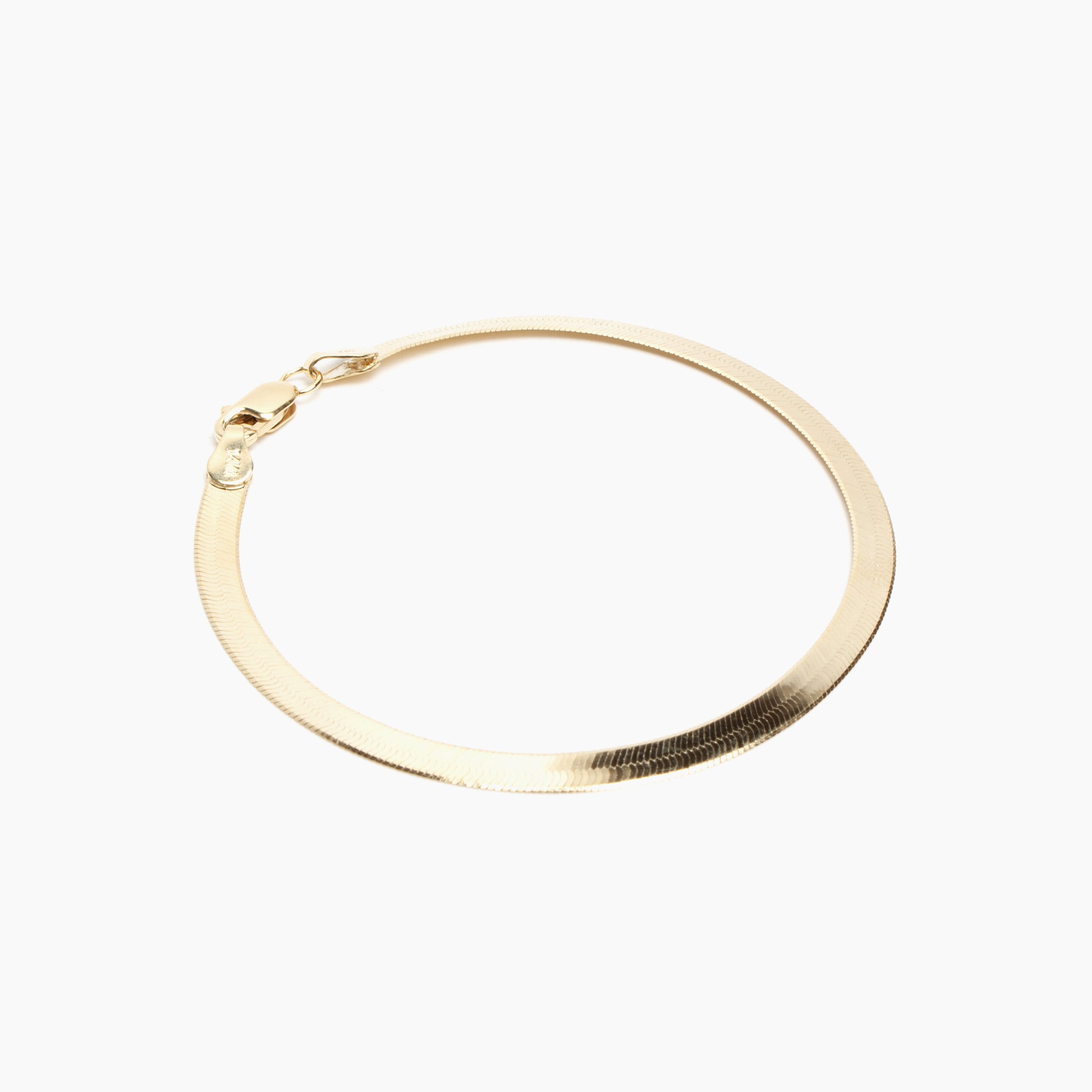 Herringbone Chain Bracelet