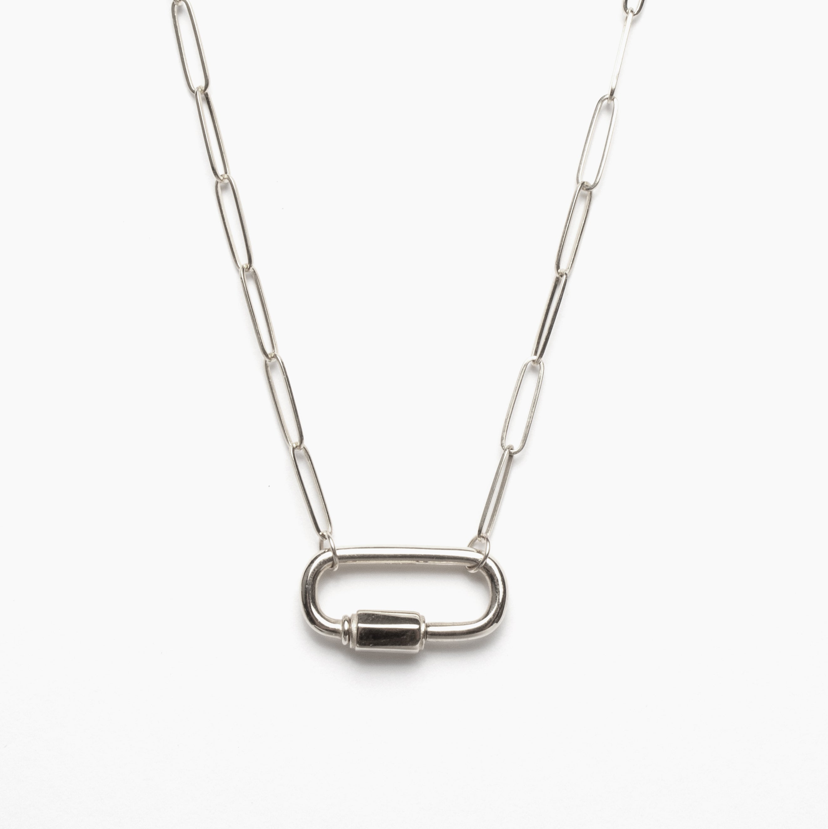 わー アンソニーキャセイ ゴールデンテイルII ラッセン Gold Carabiner Charm Necklace