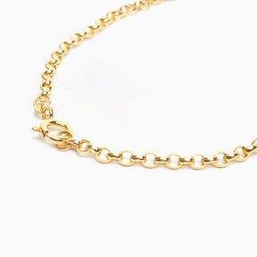 Gold Rolo Chain Bracelet