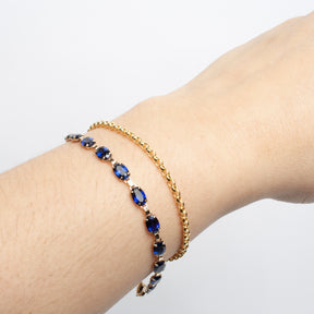 Gold Rolo Chain Bracelet
