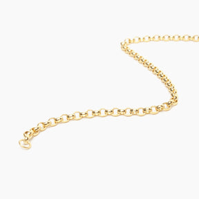 Gold Rolo Chain Bracelet