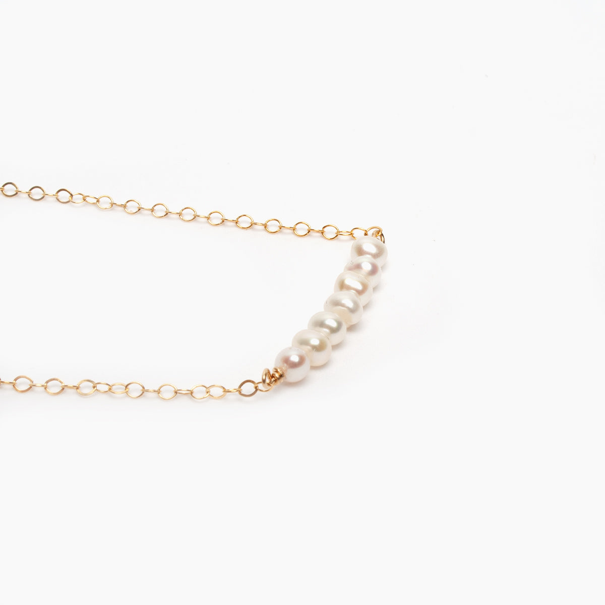 Pearl Linked Necklace