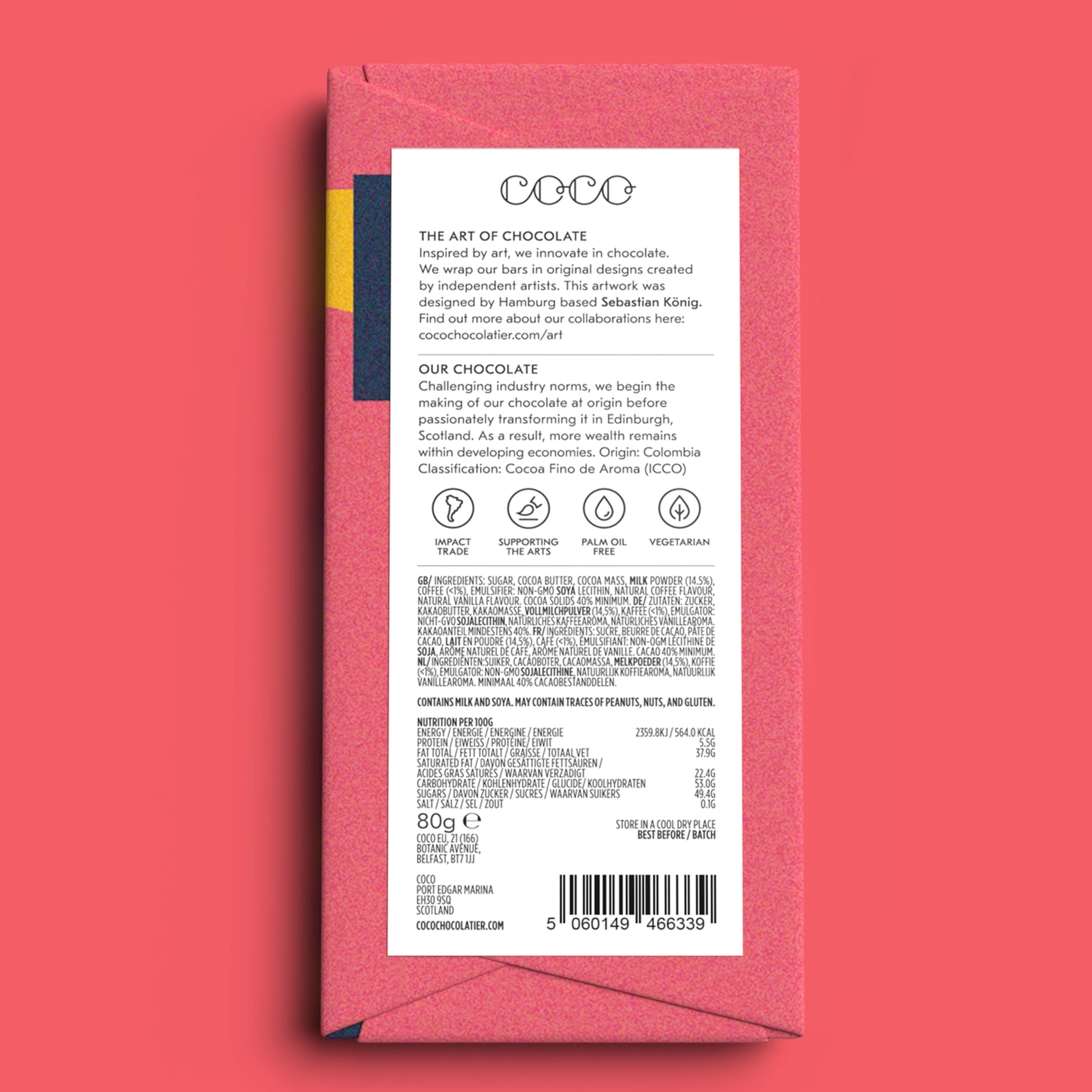 80g Milk Chocolate Mocha