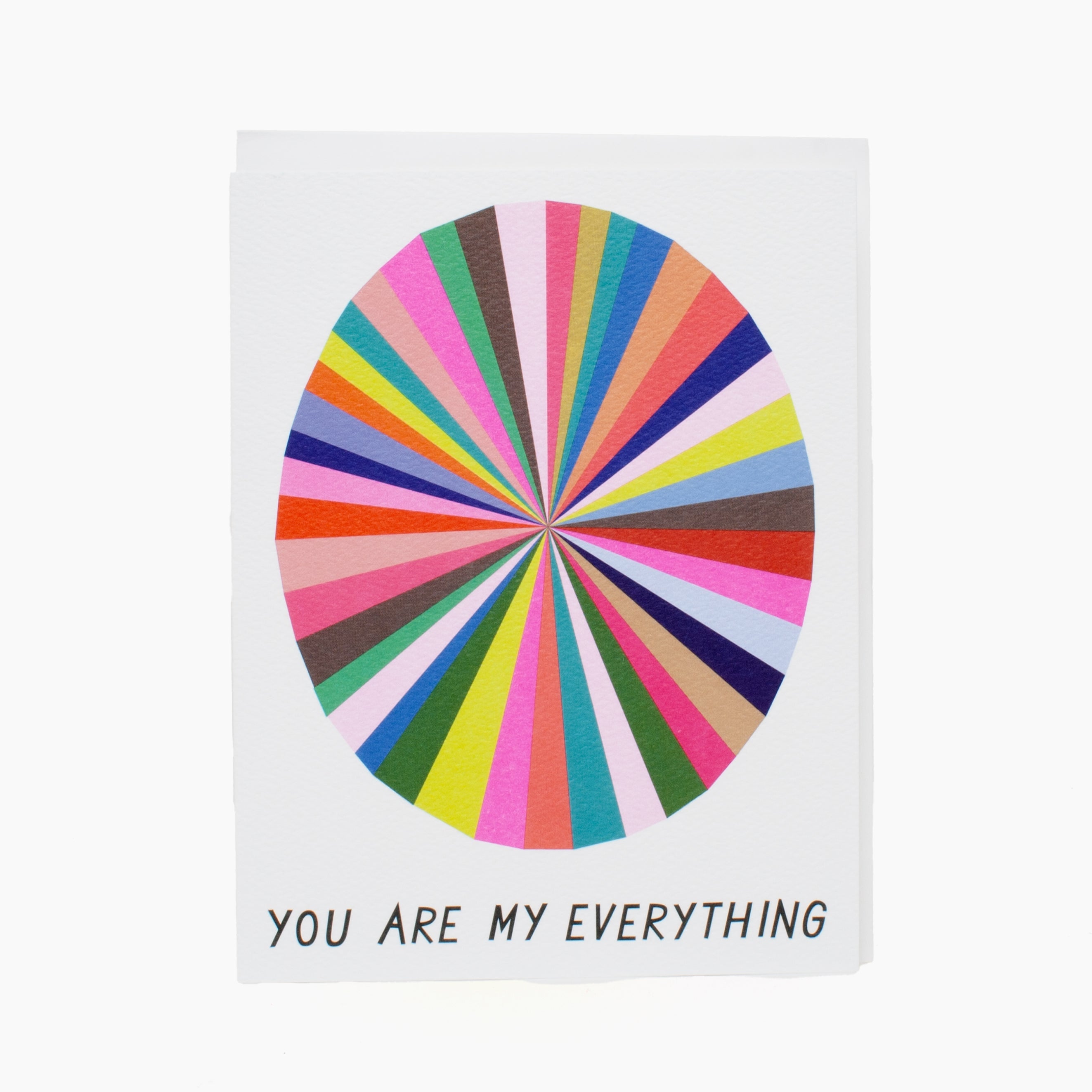"You Are My Everything" Color Wheel Card