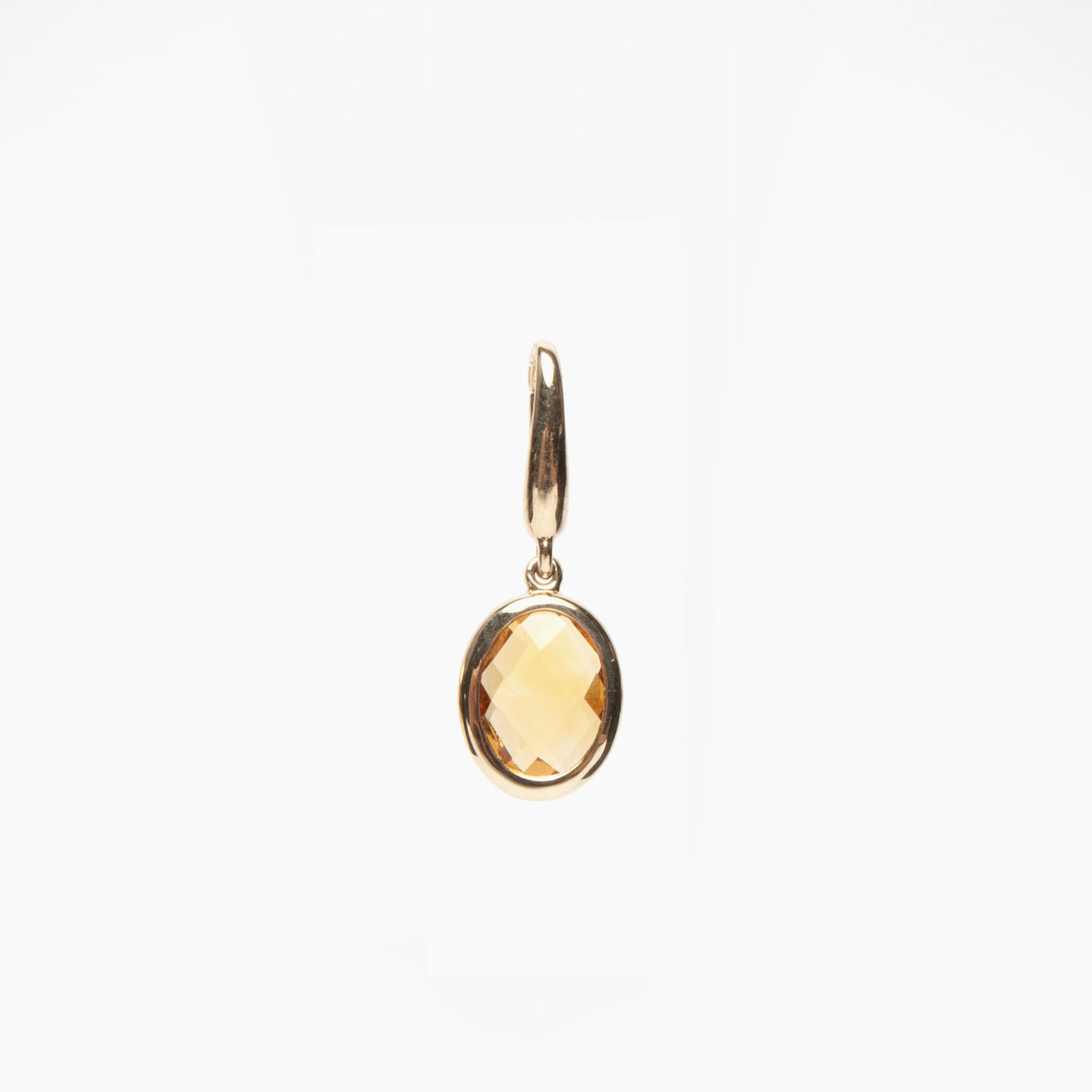 Checkerboard Gemstone Charm Pendant