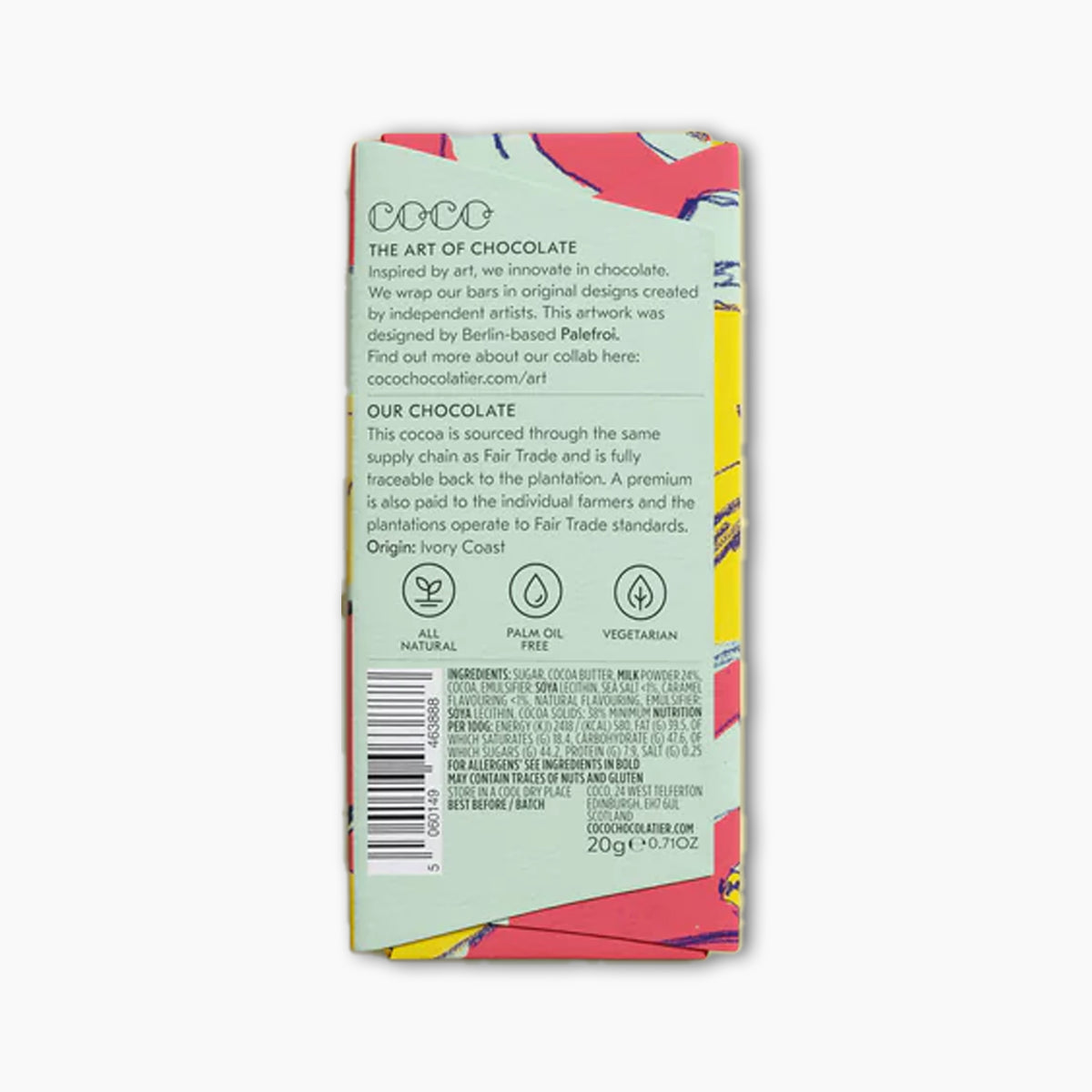 20g Salted Caramel Milk Chocolate