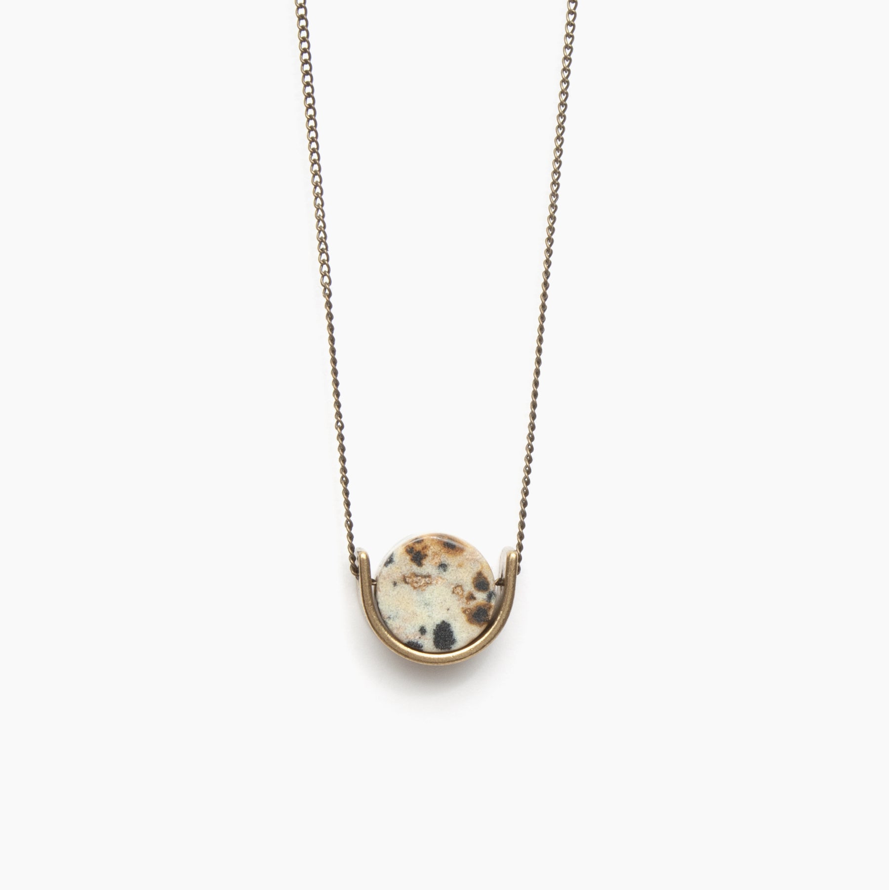 Mini Dalmatian Pendant Necklace
