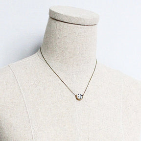 Mini Dalmatian Pendant Necklace