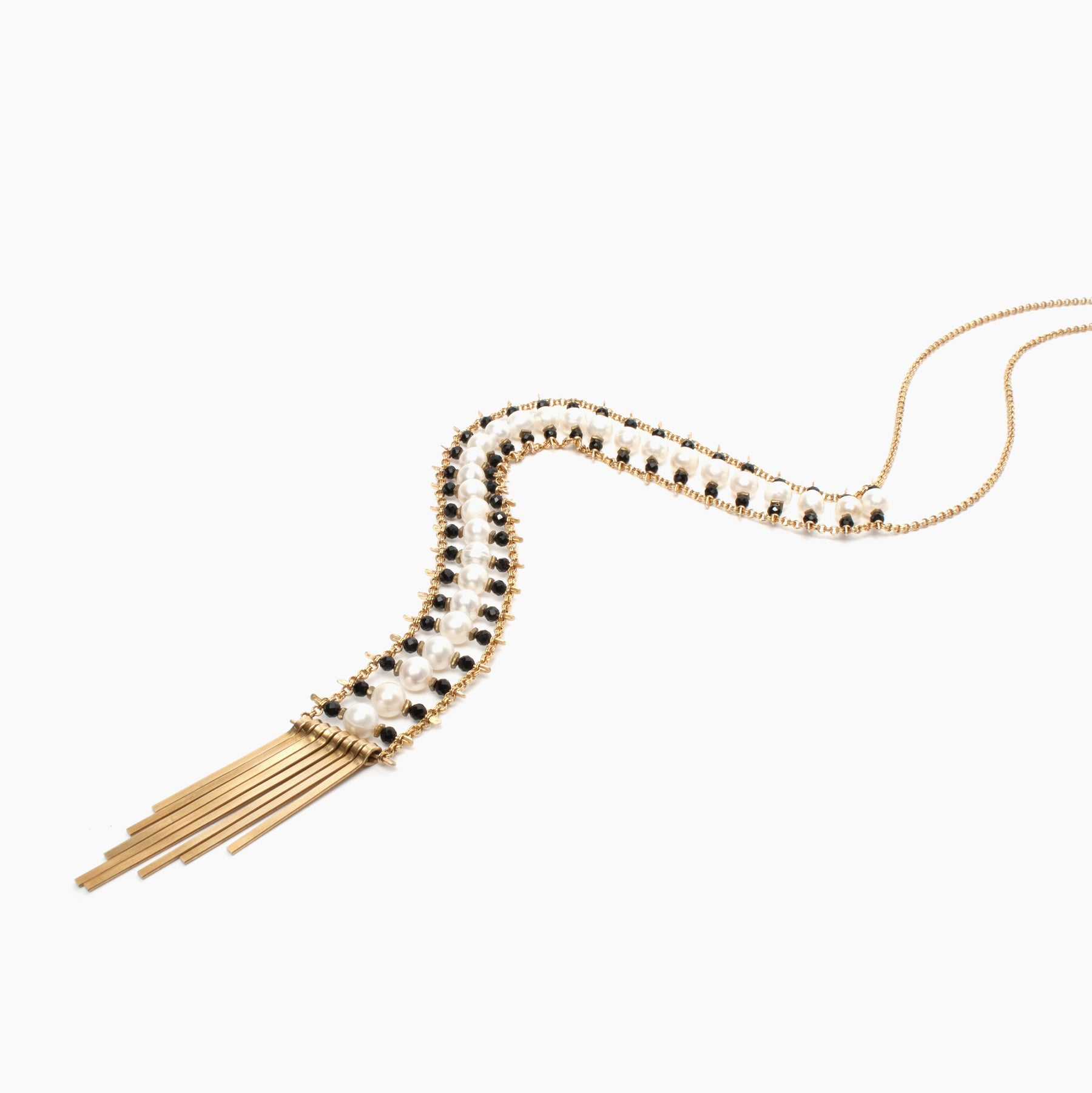 Pearl Ladder Necklace