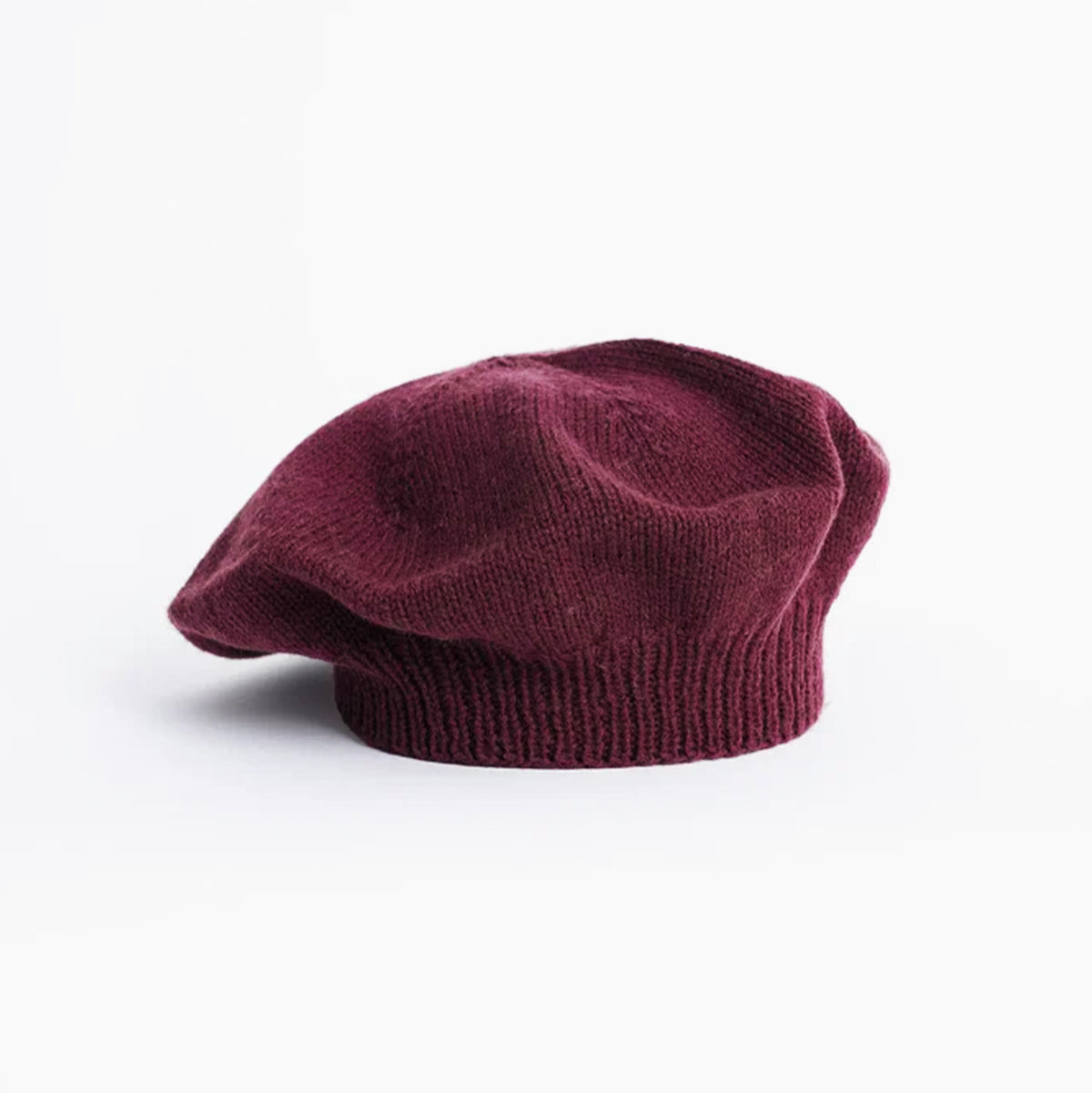 Merino Handknit Beret