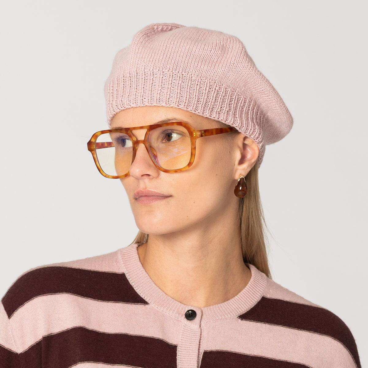 Merino Handknit Beret