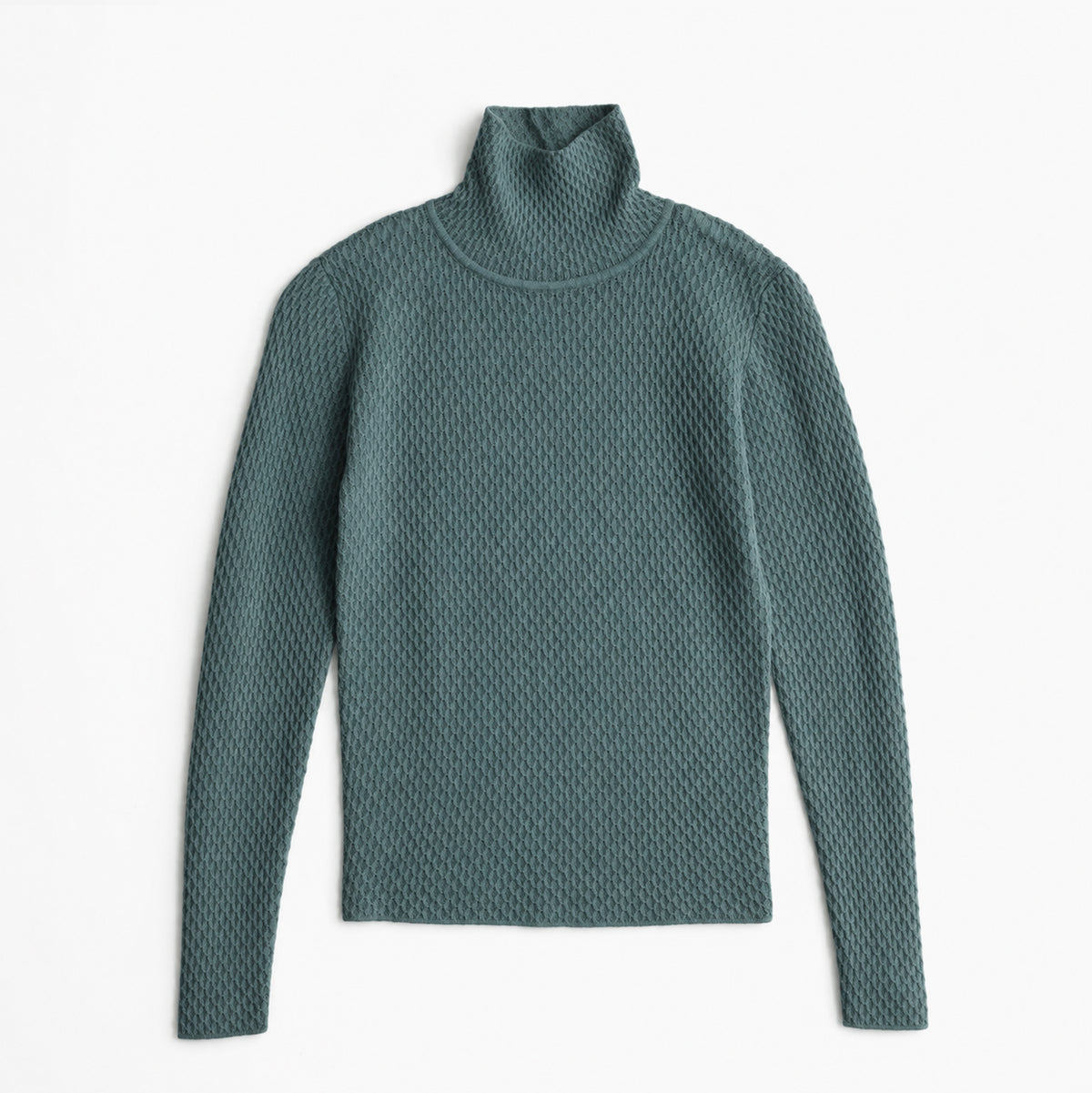 Merino Lace Turtleneck