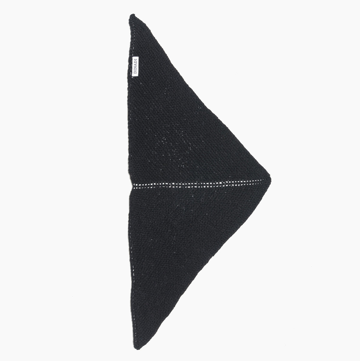 Merino Handknit Triangle Scarf