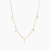 Five Small Pearl Necklace