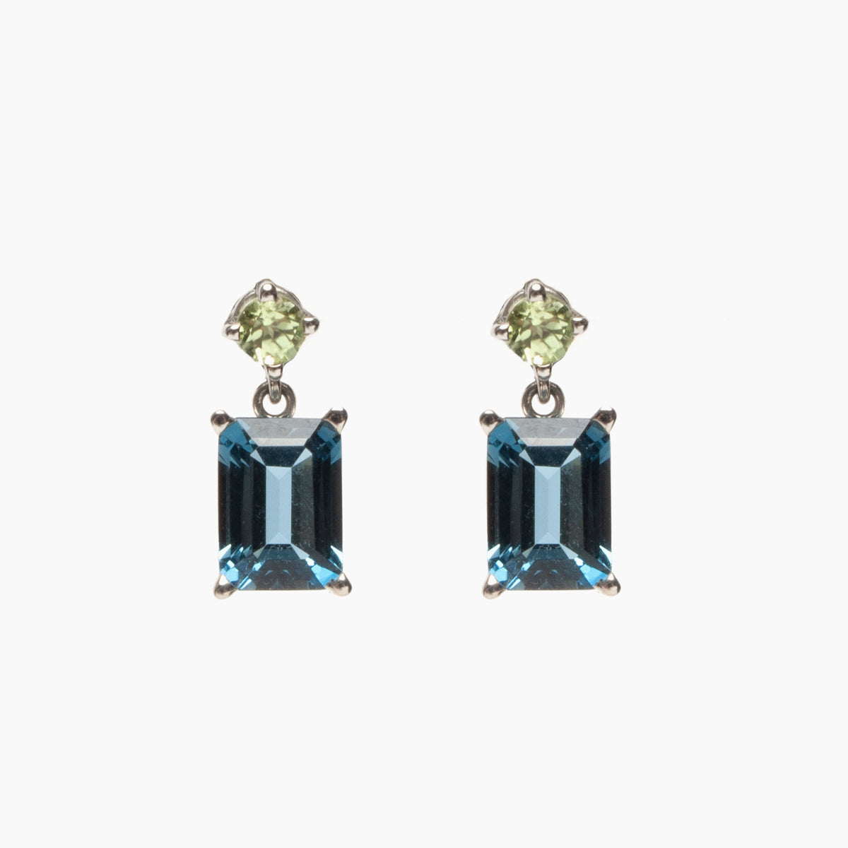 Gemstone Dangle Earrings