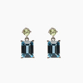 Gemstone Dangle Earrings