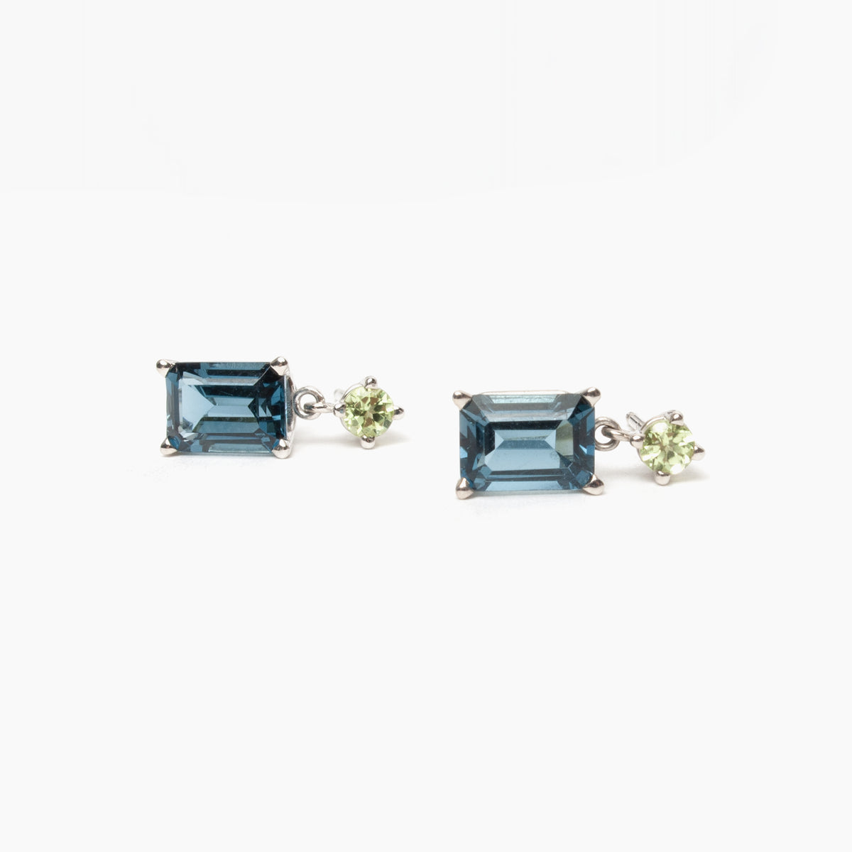Gemstone Dangle Earrings