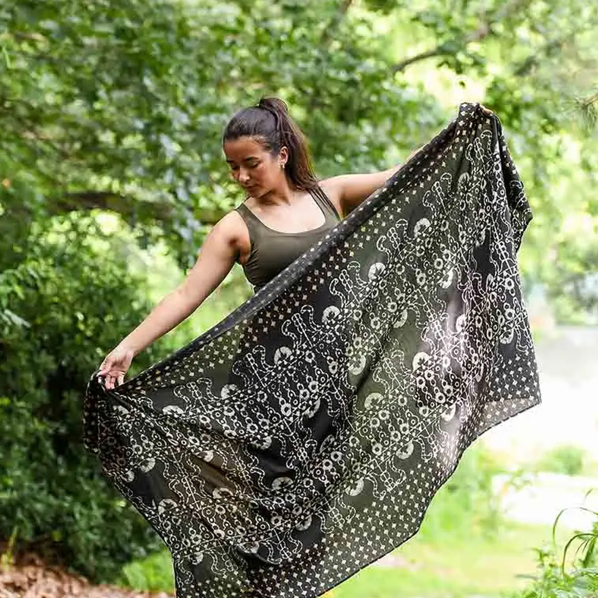 Black Lux Scarf