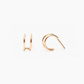 Double Up Post Earrings