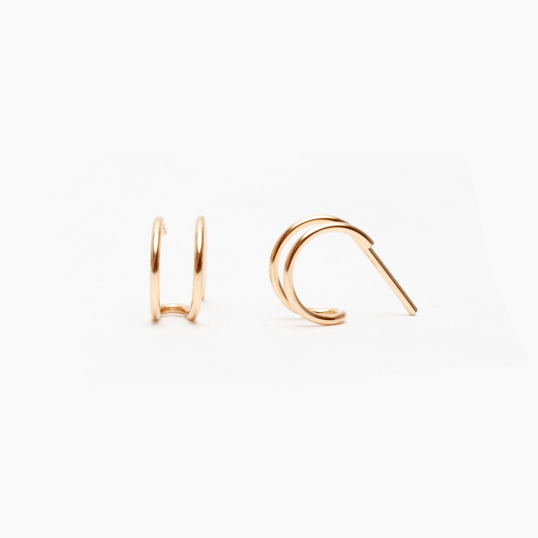 Double Up Post Earrings