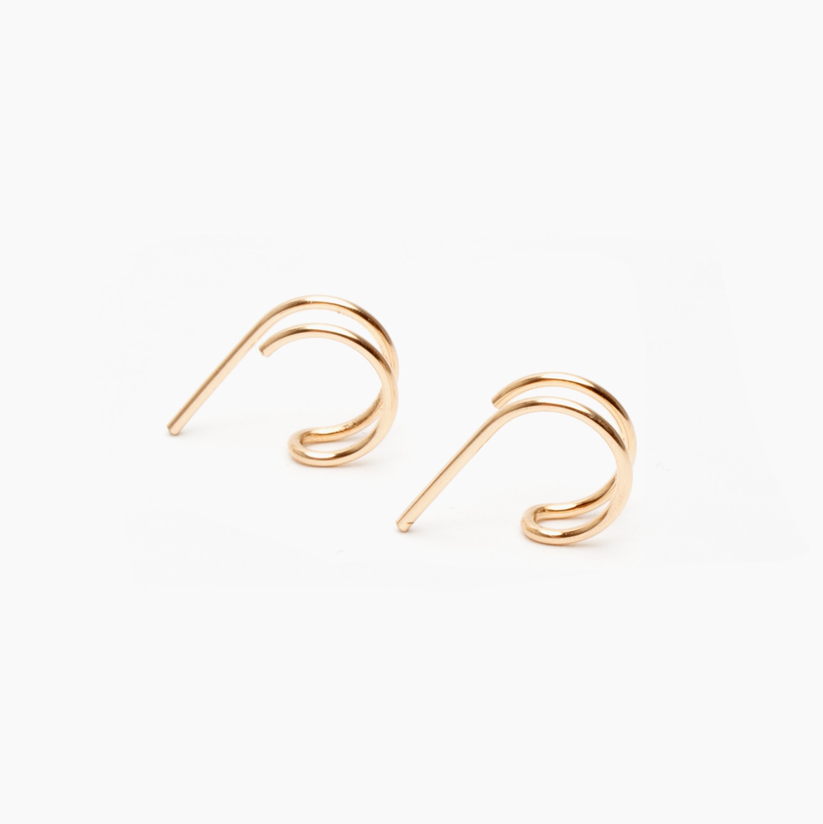 Double Up Post Earrings