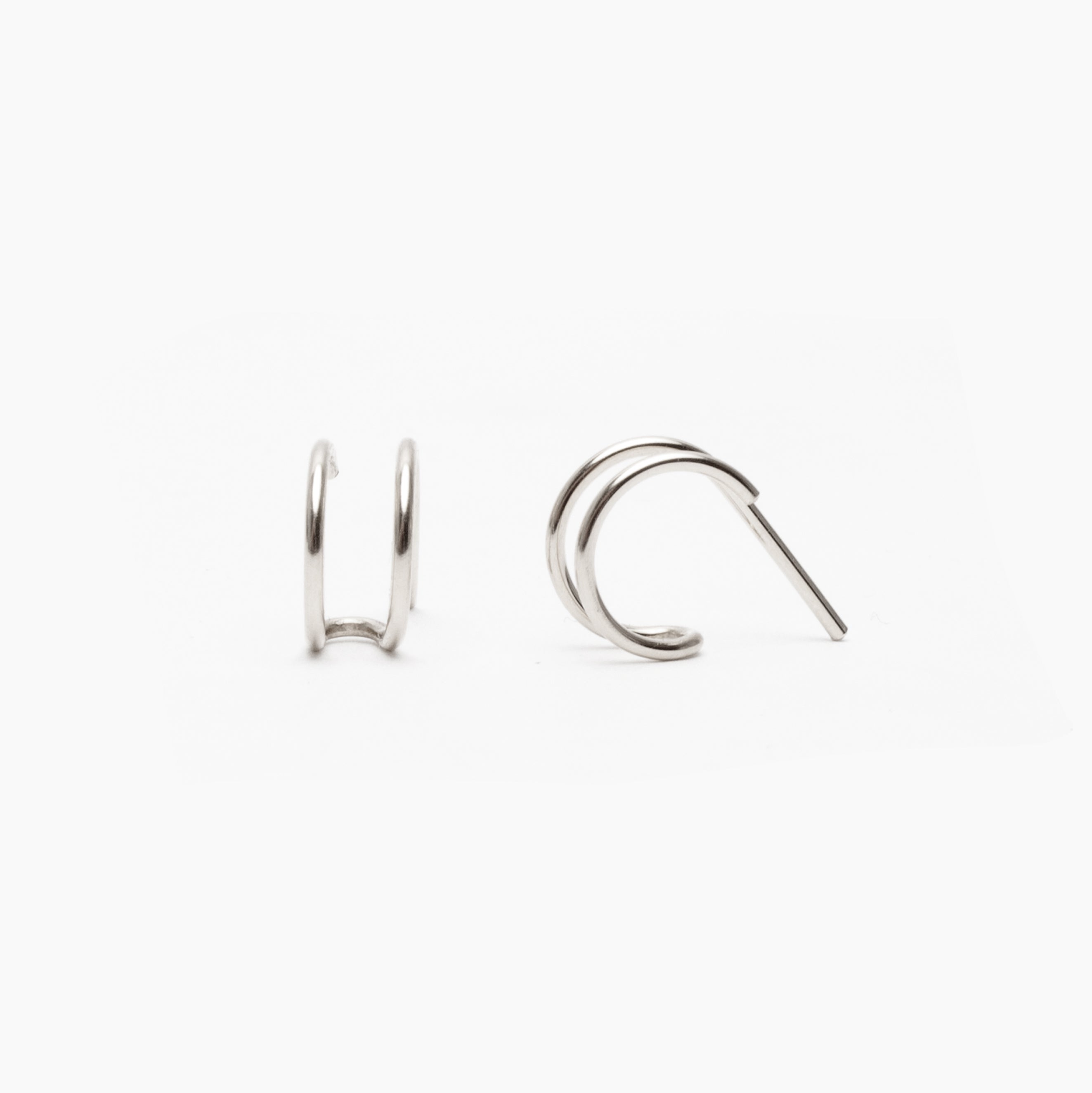 Double Up Post Earrings