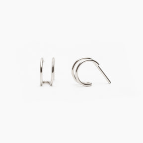 Double Up Post Earrings