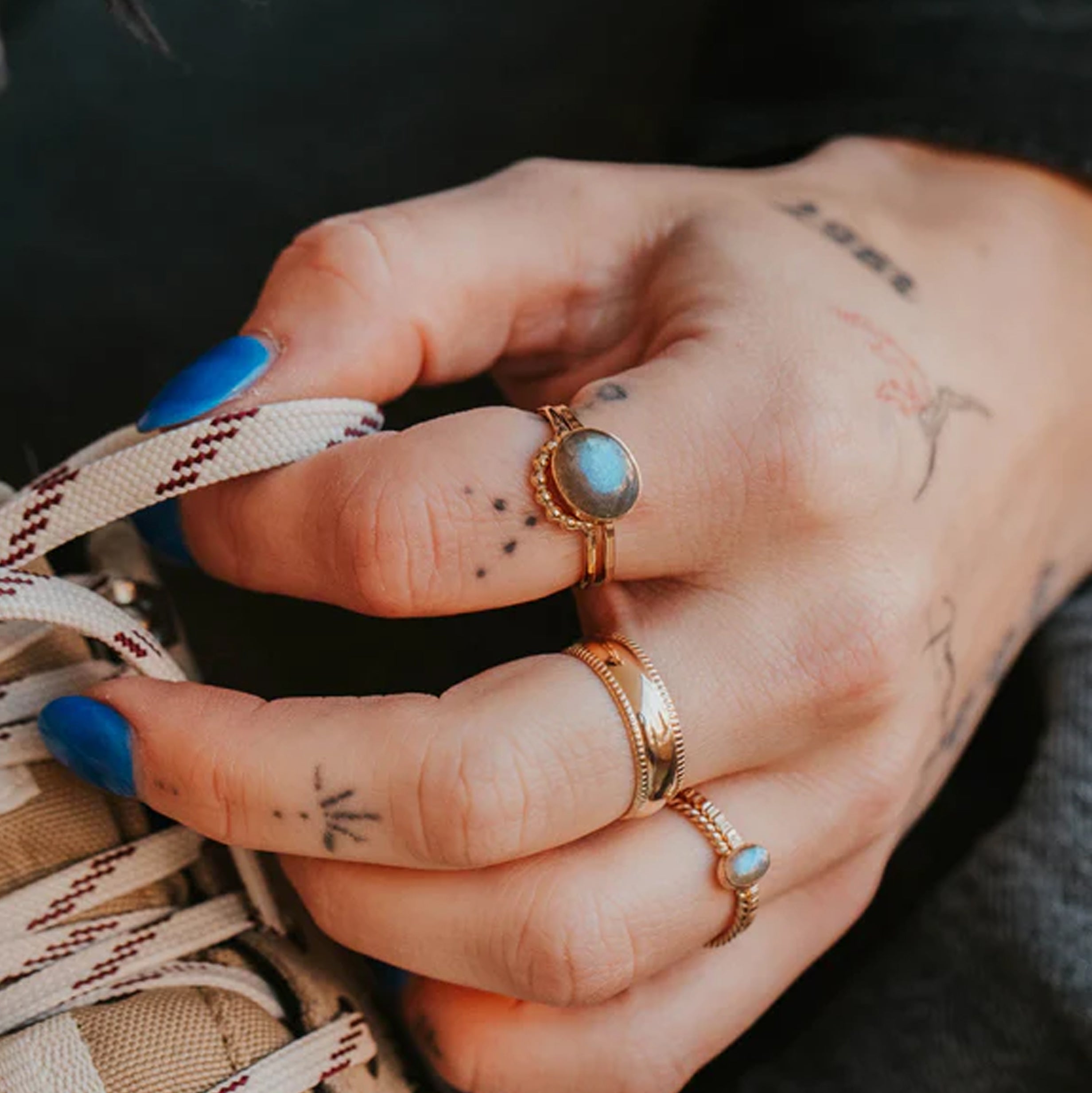 Labradorite Mystic Ring