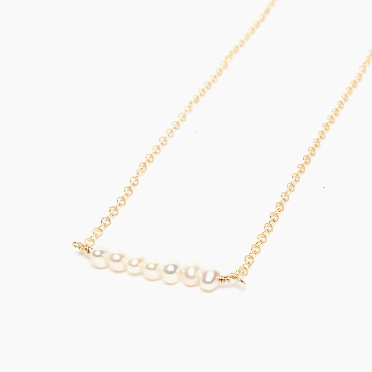 Pearl Linked Necklace