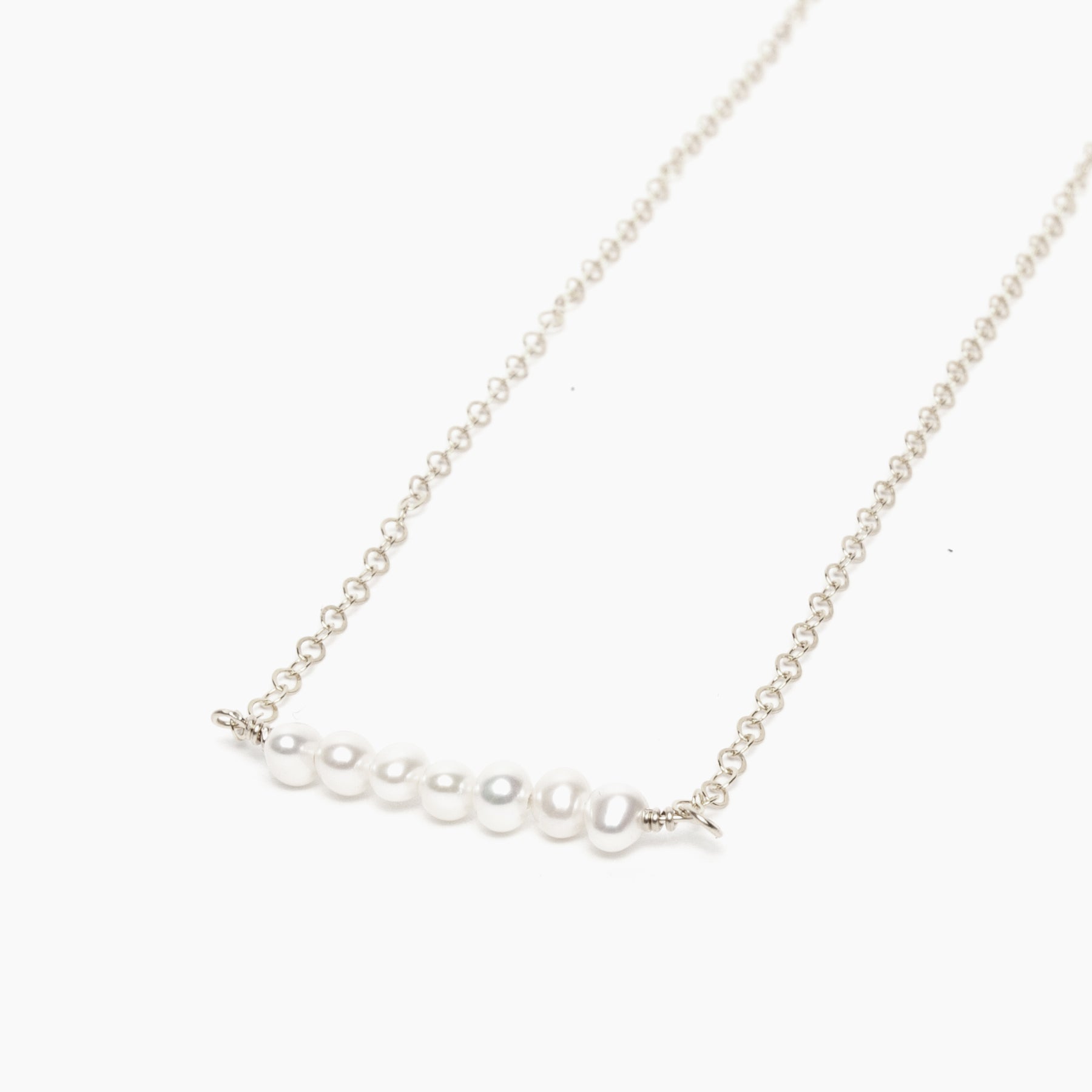 Pearl Linked Necklace