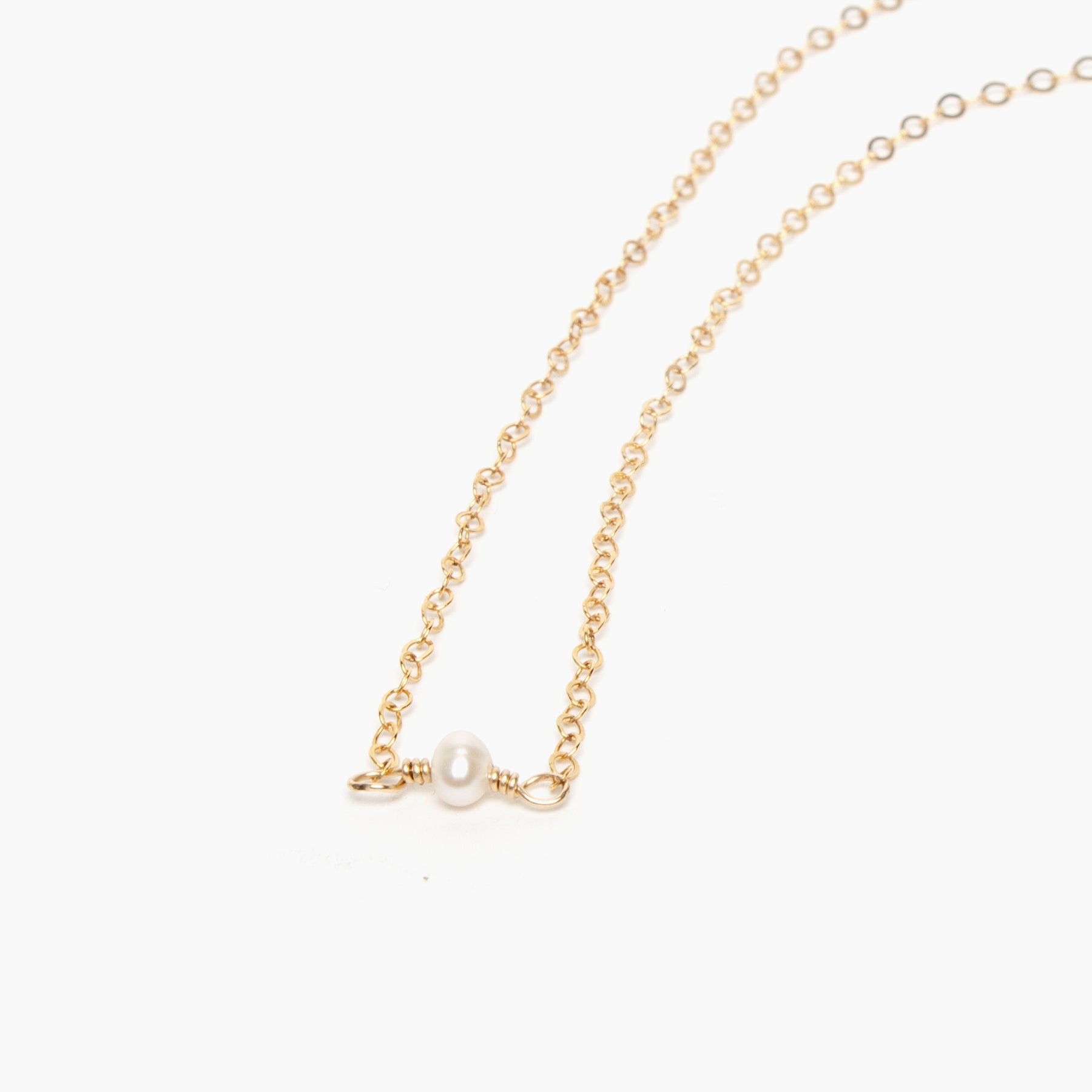 Tiny Freshwater Pearl Necklace