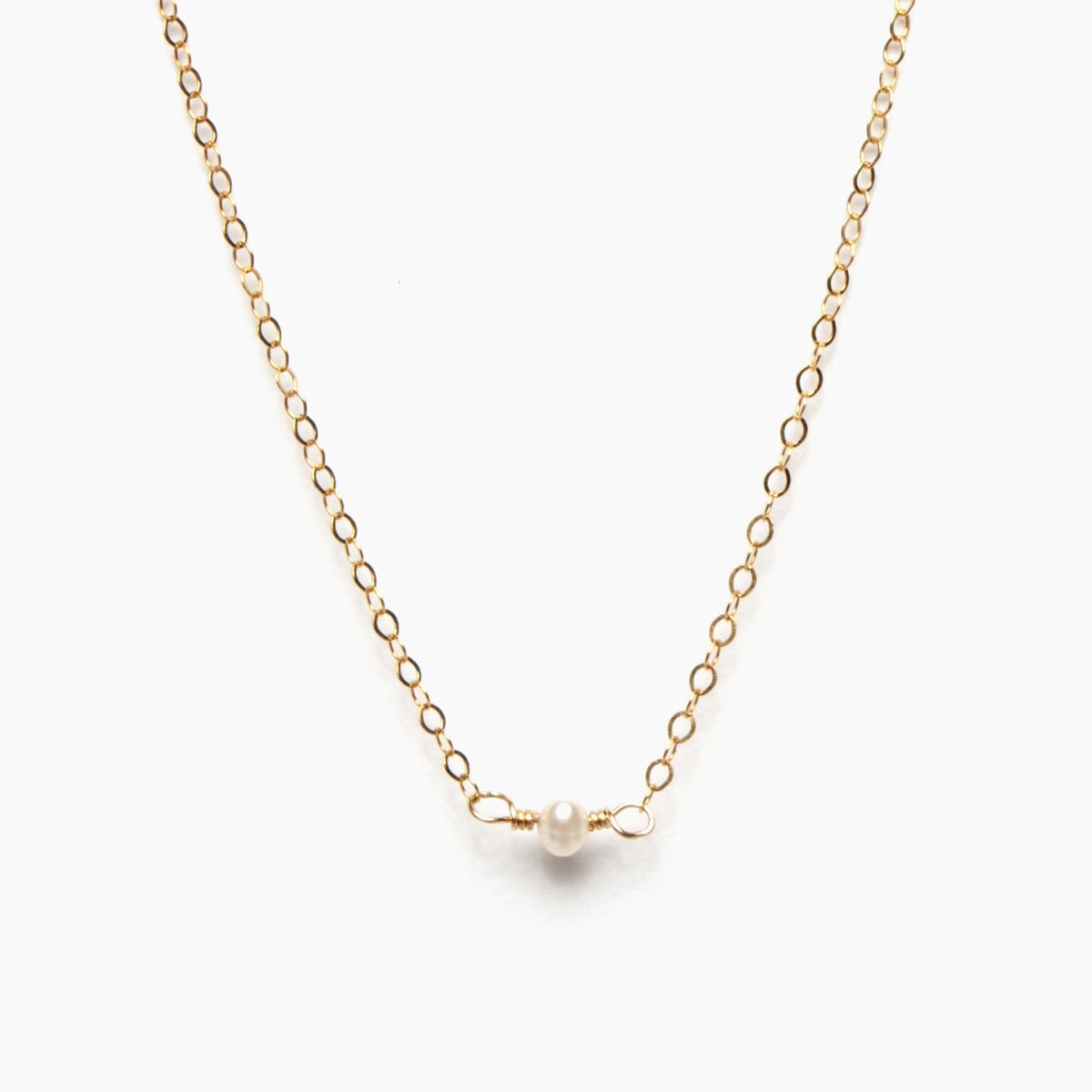 Tiny Freshwater Pearl Necklace