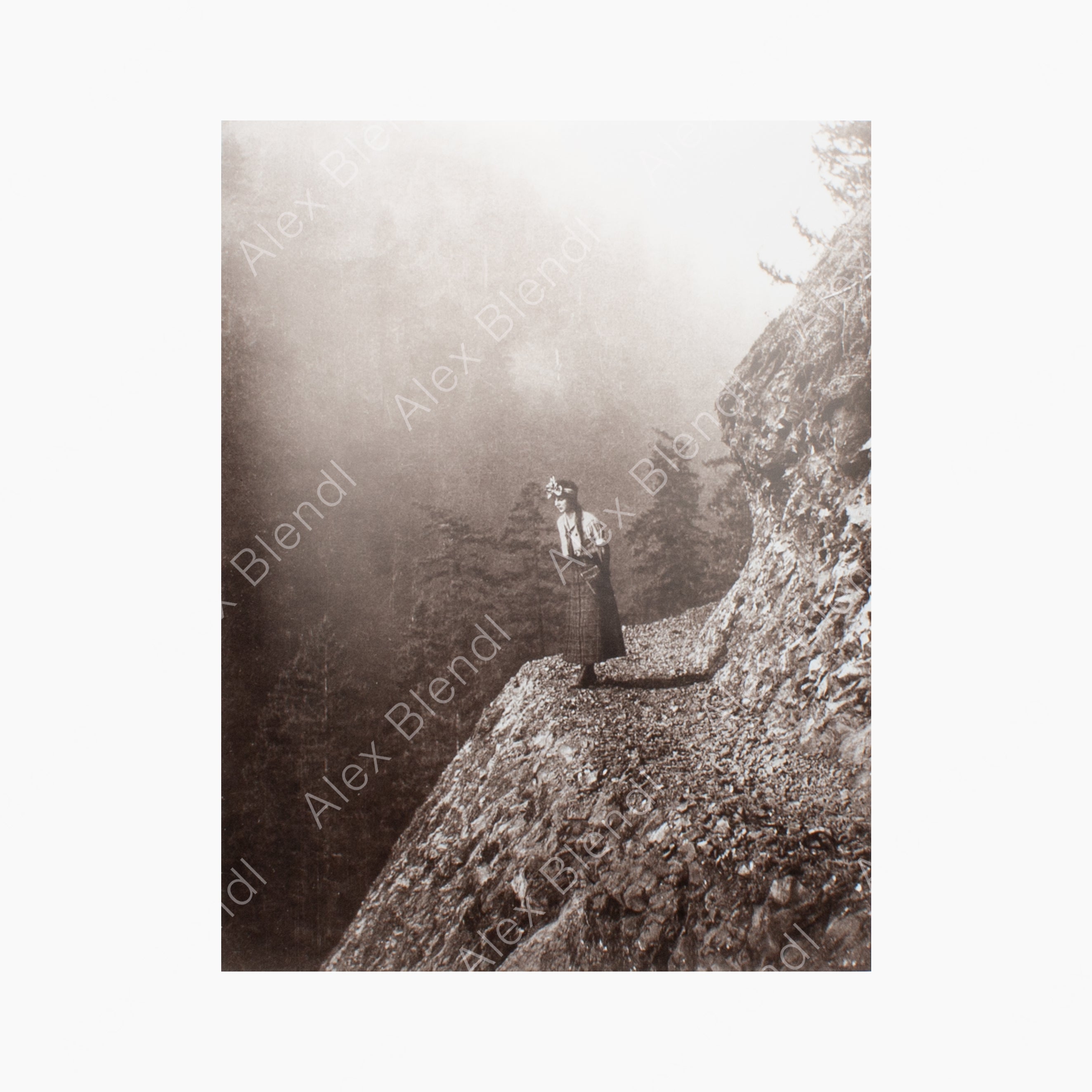 Historical Photo: Hiking Eagle Creek in the Columbia River Gorge 1920