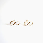 Infinity Stud Earrings