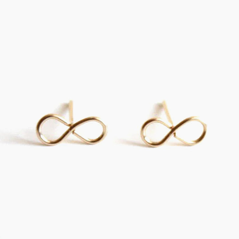 Infinity Stud Earrings