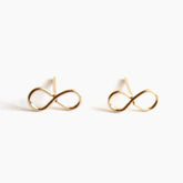 Infinity Stud Earrings