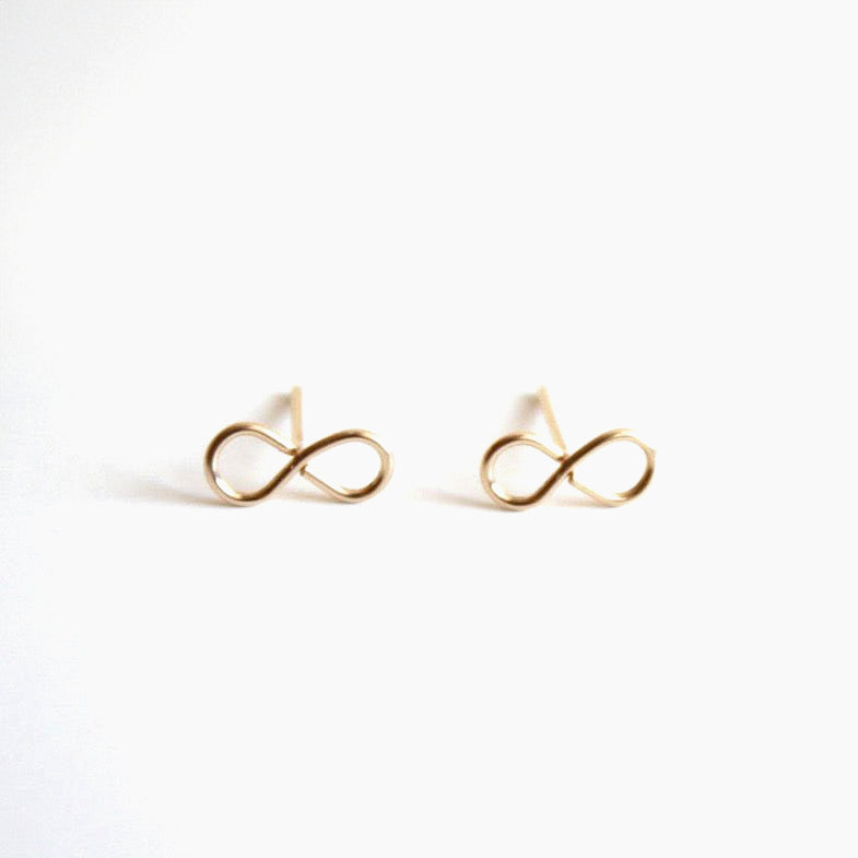 Infinity Stud Earrings