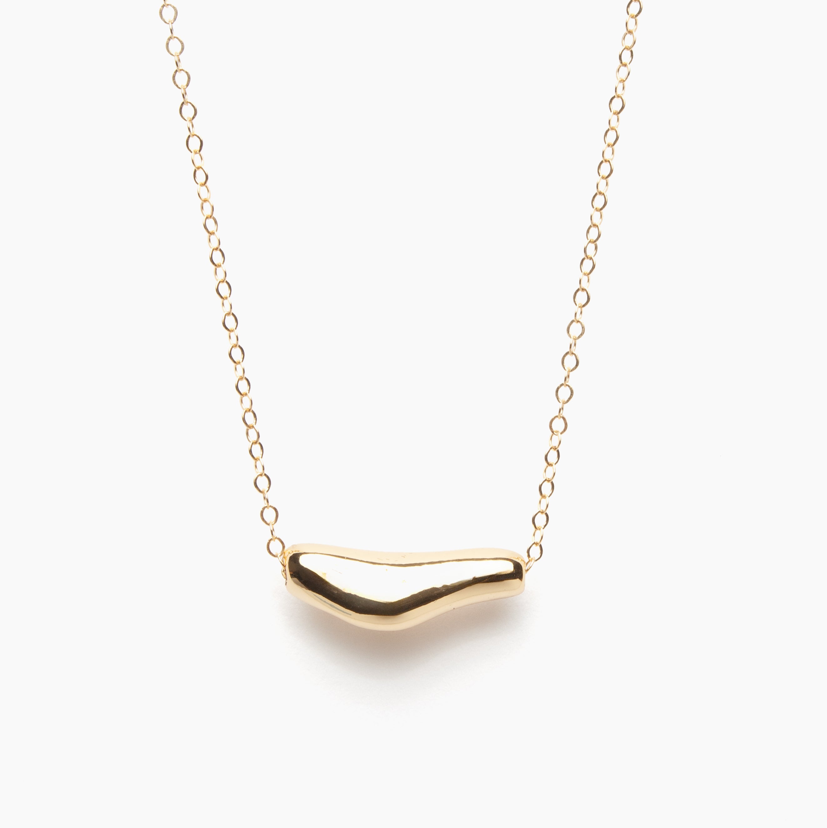 Hazel Gold Drip Necklace
