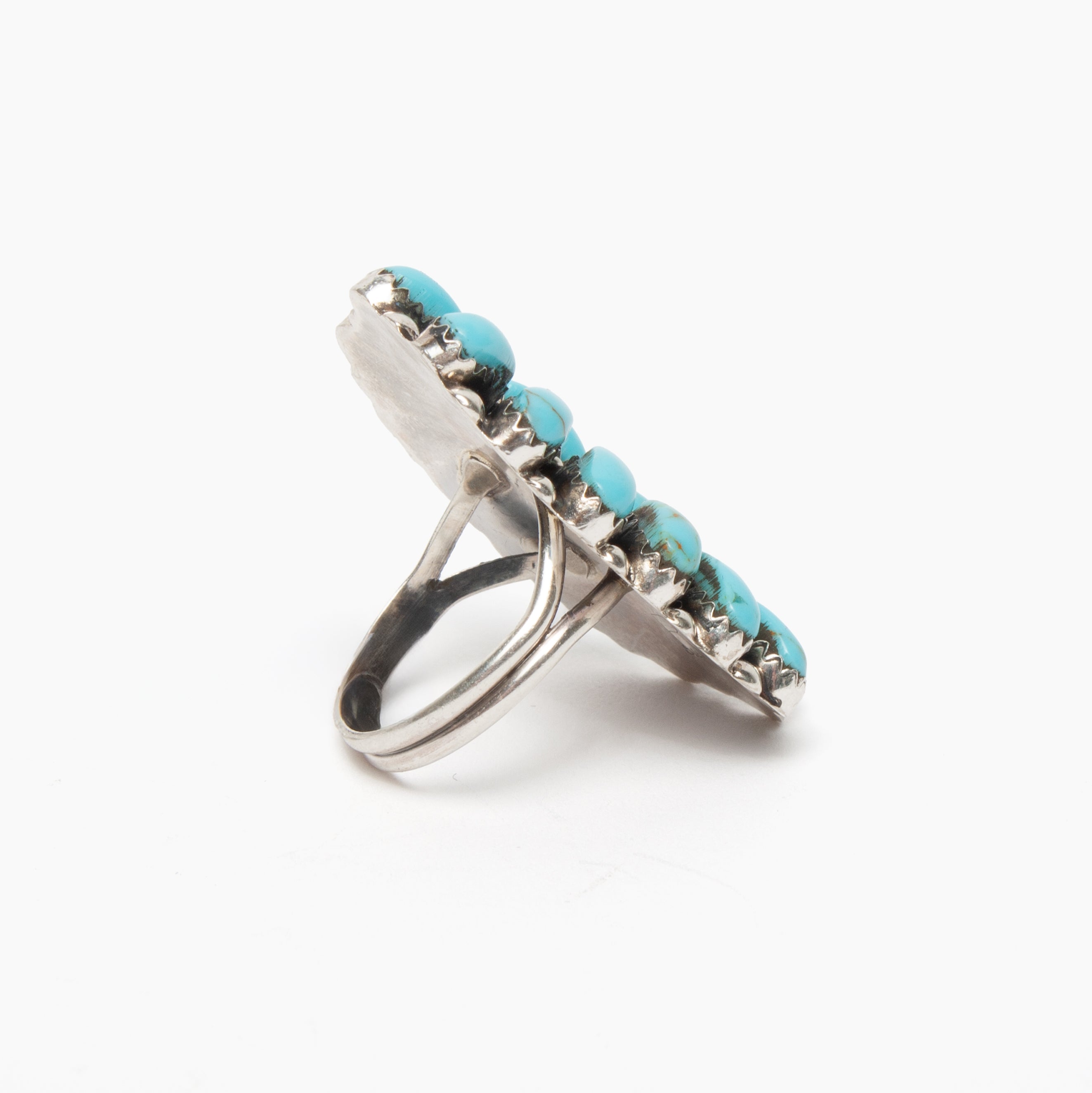 Juliana William Turquoise Navajo Ring