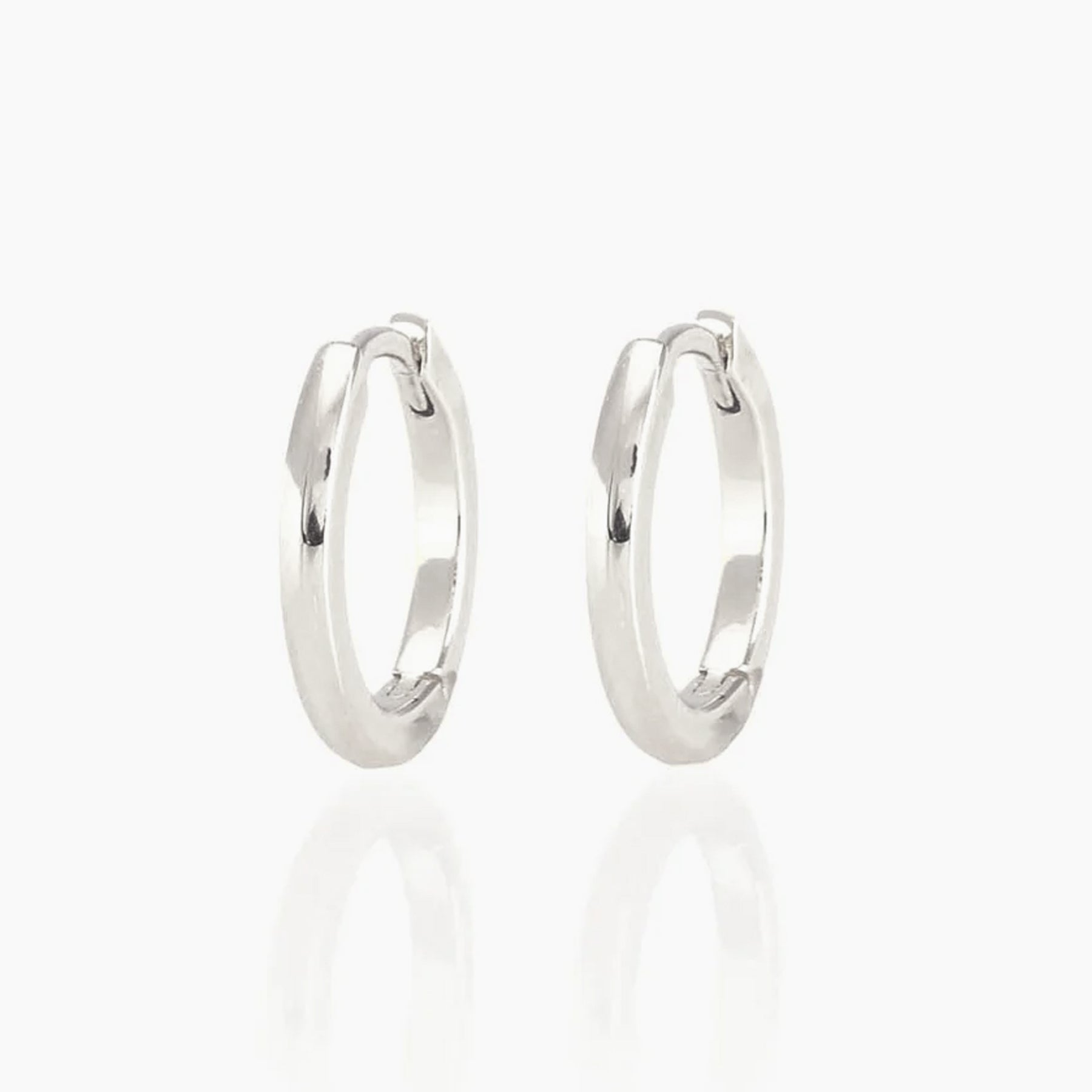 Classic Hinged Huggie Hoop Earrings