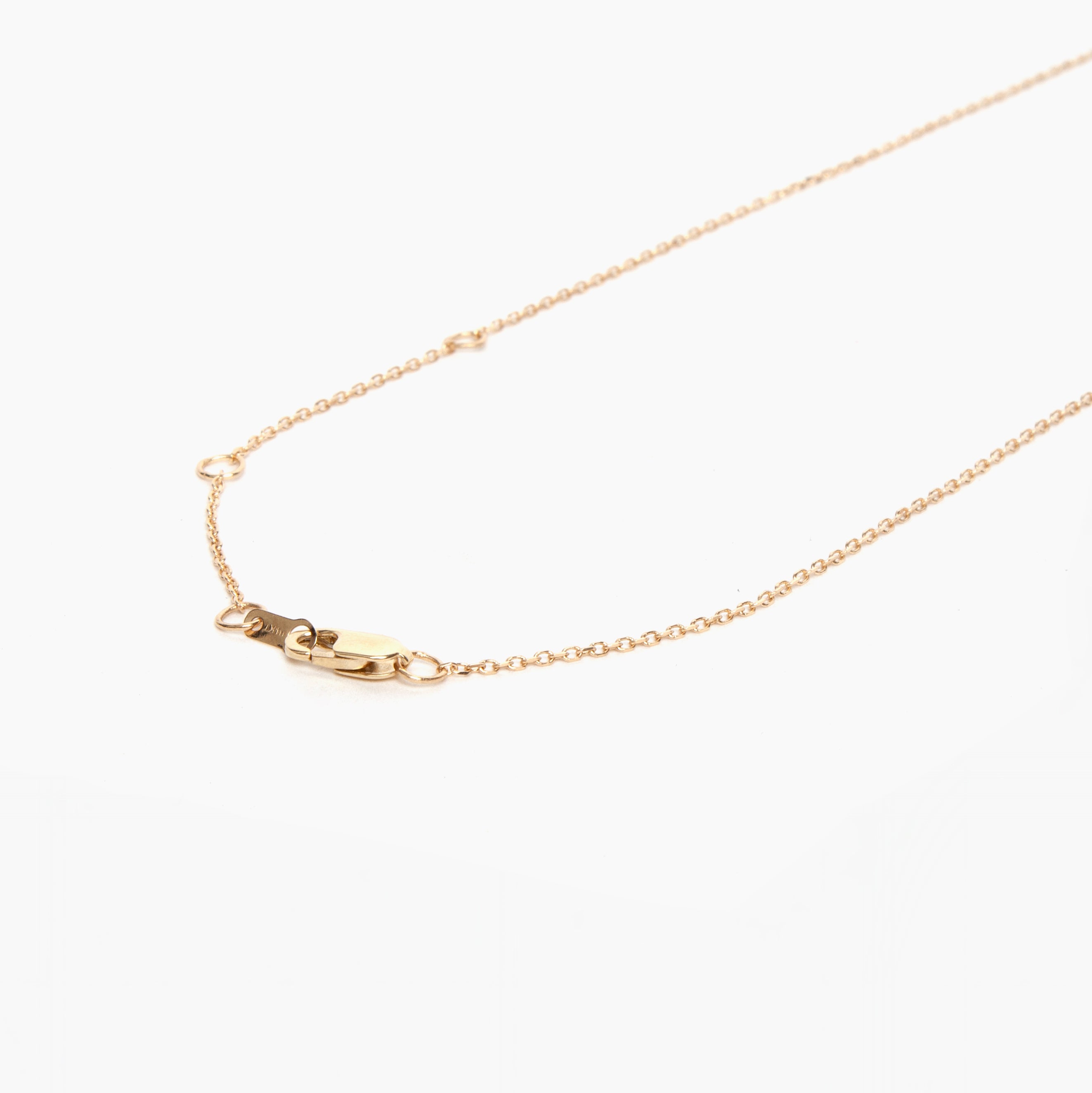 Diamond Bezel Necklace