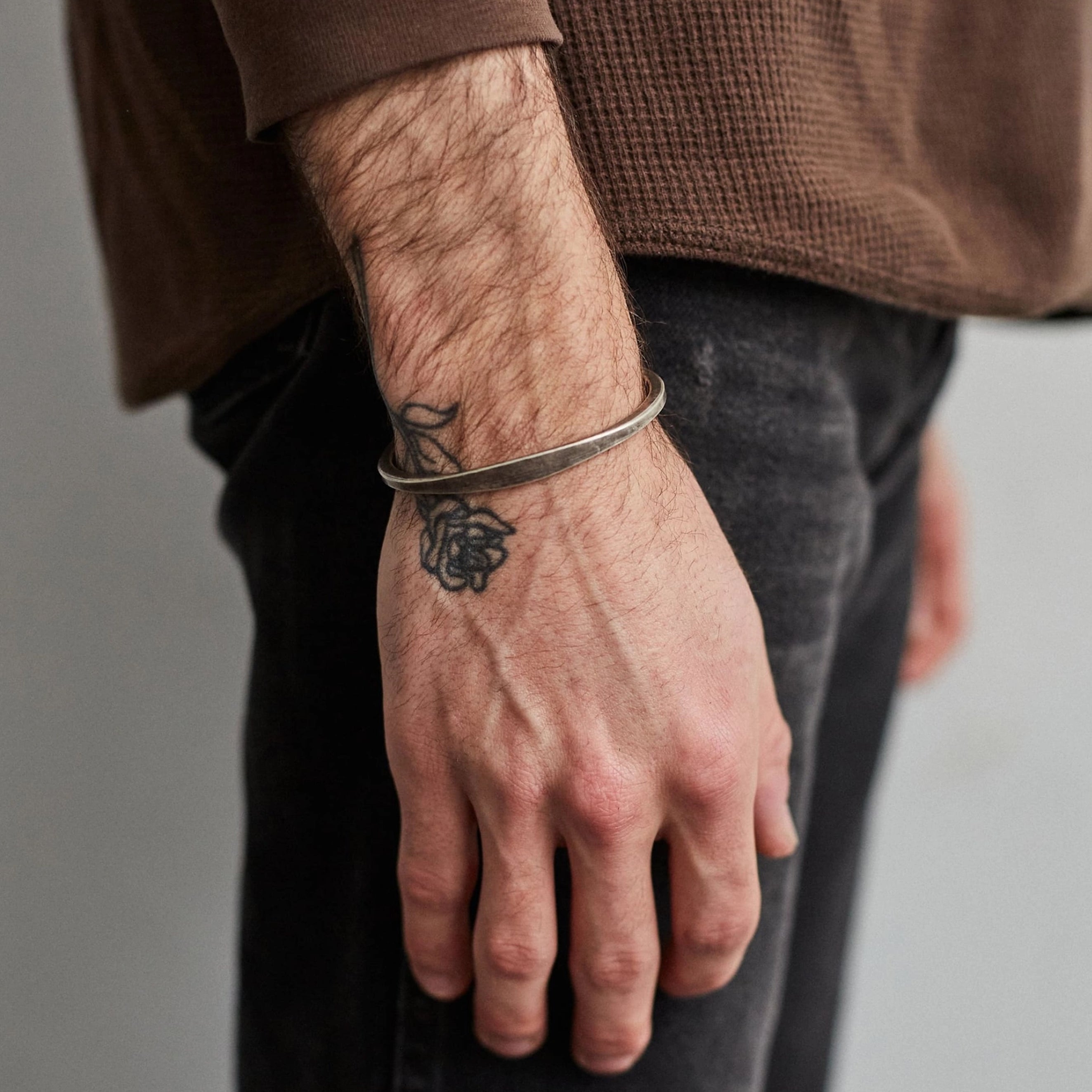 Heavyweight Workshop Cuff in Polished Brass