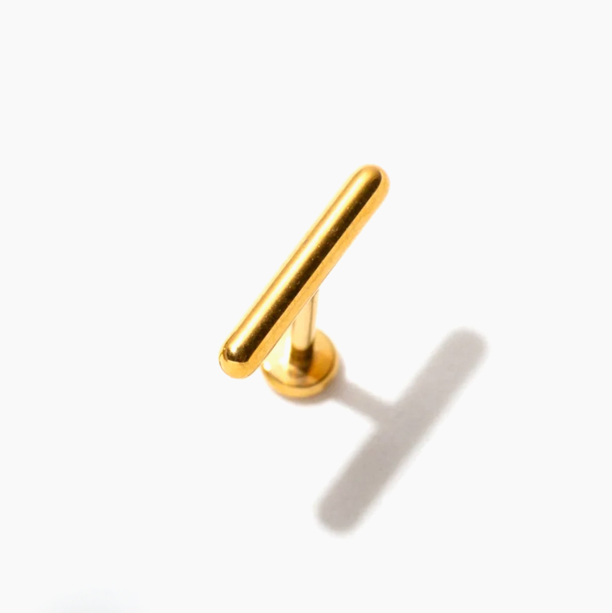 Bar Flat Back Stud Earring