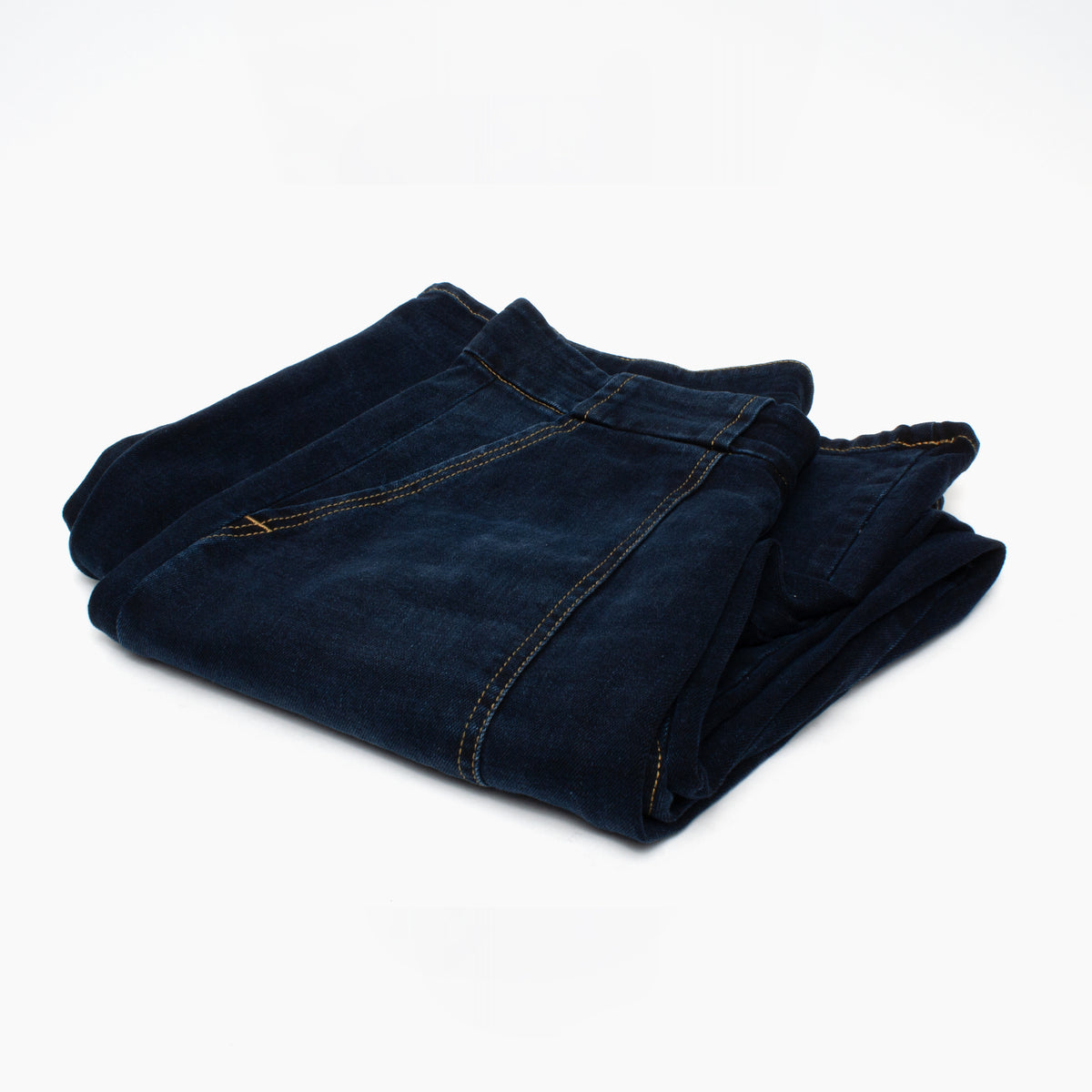 Long Sabrina Wide-Leg Jeans in New York Dark Wash