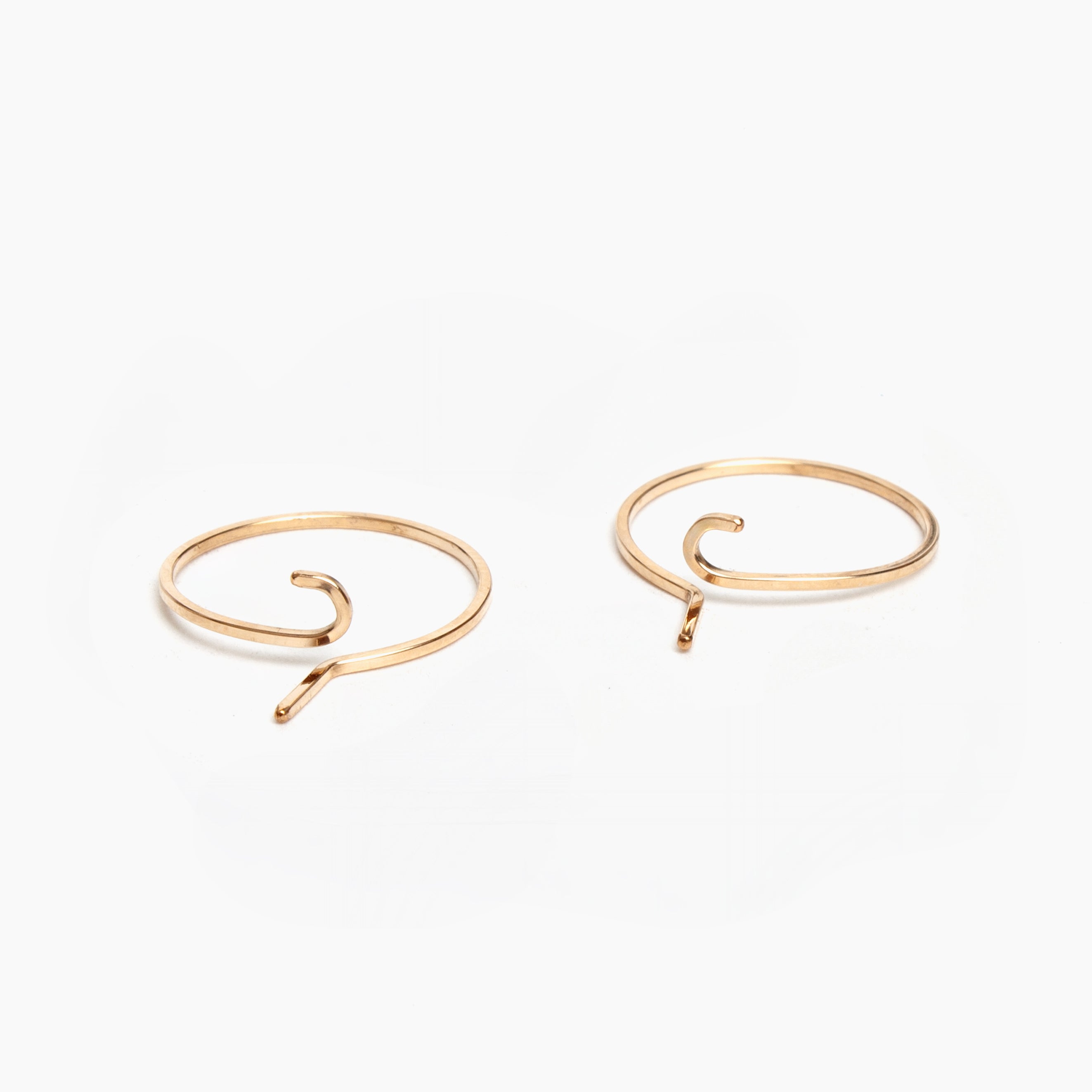 Mini Circle Hoop Earrings