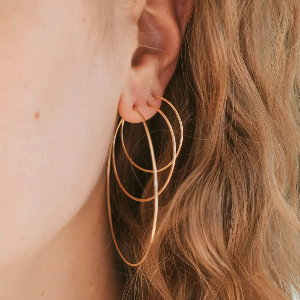 Cypress Hoop Earrings