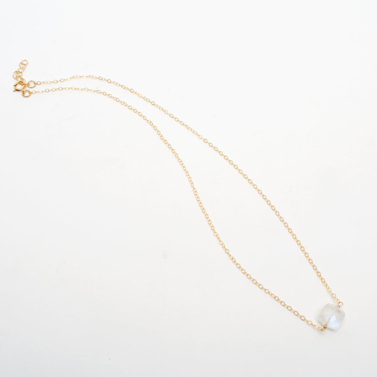 Moonstone "Cushion" Necklace