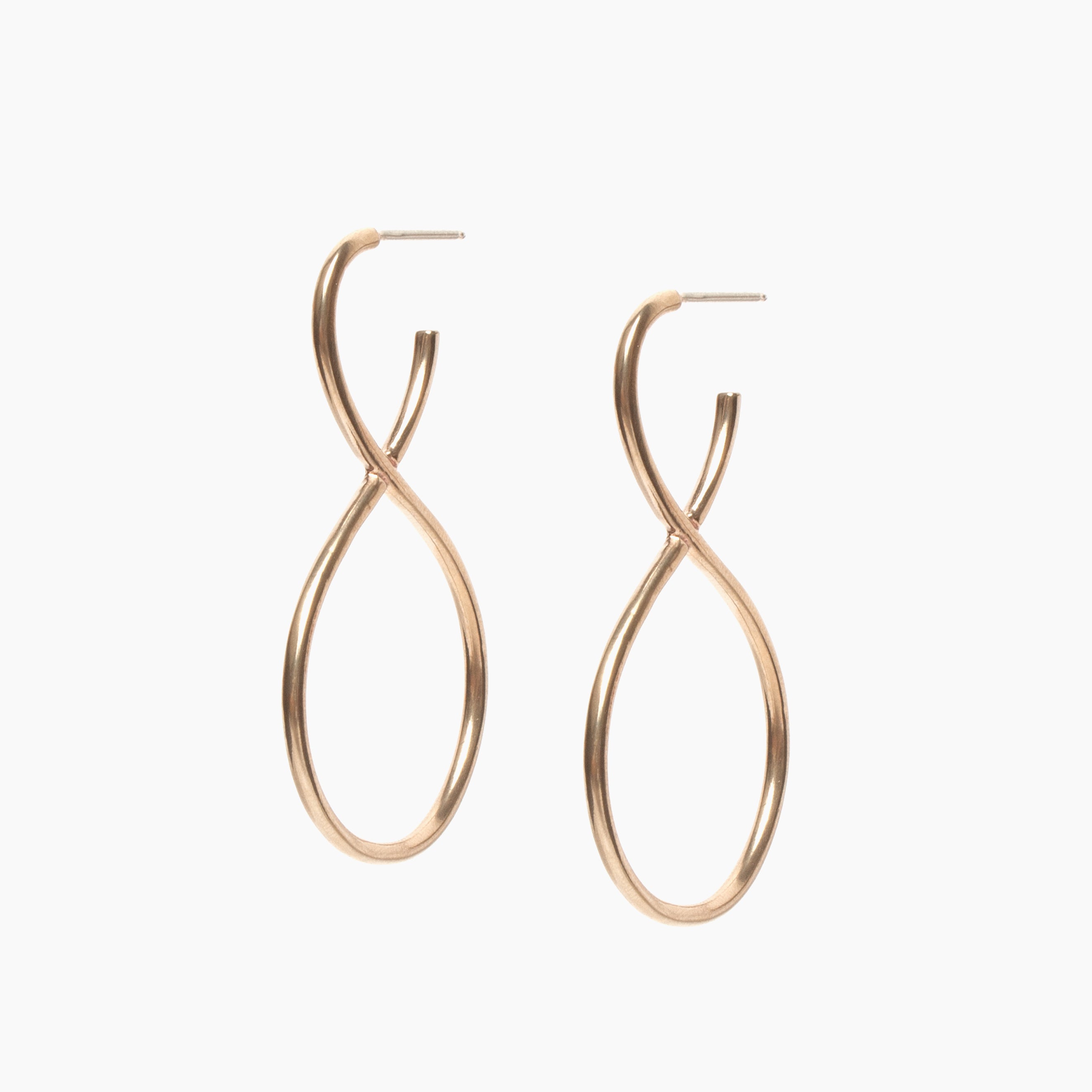 Infinite Hoop Earrings