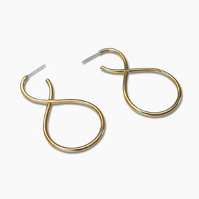 Infinite Hoop Earrings