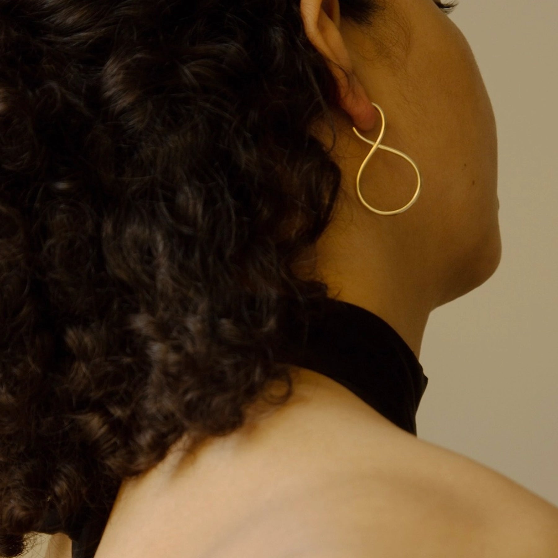 Infinite Hoop Earrings